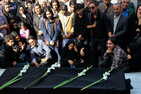تشییع پیکر غلامعلی پورعطایی در تربت جام